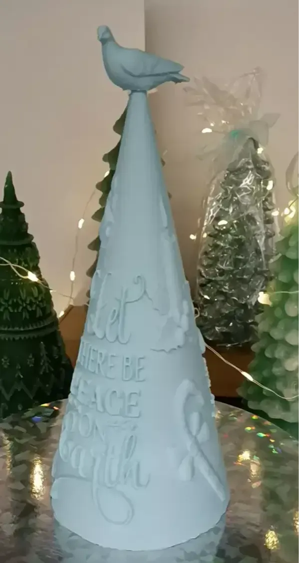 Peace on Earth ornament tree
