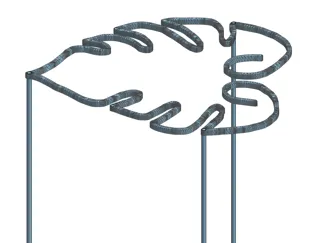 Monstera Plant Support with stand-offs