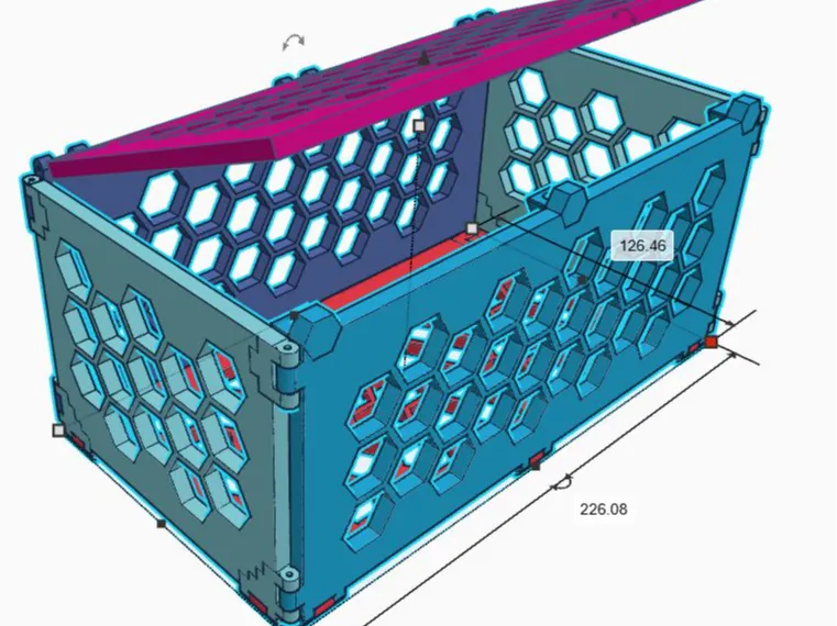 Handy storage crate