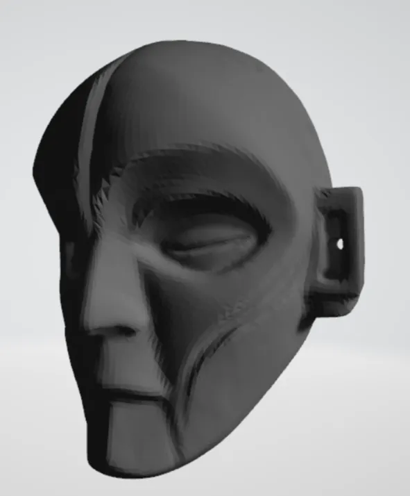 African mask to hang on the wall