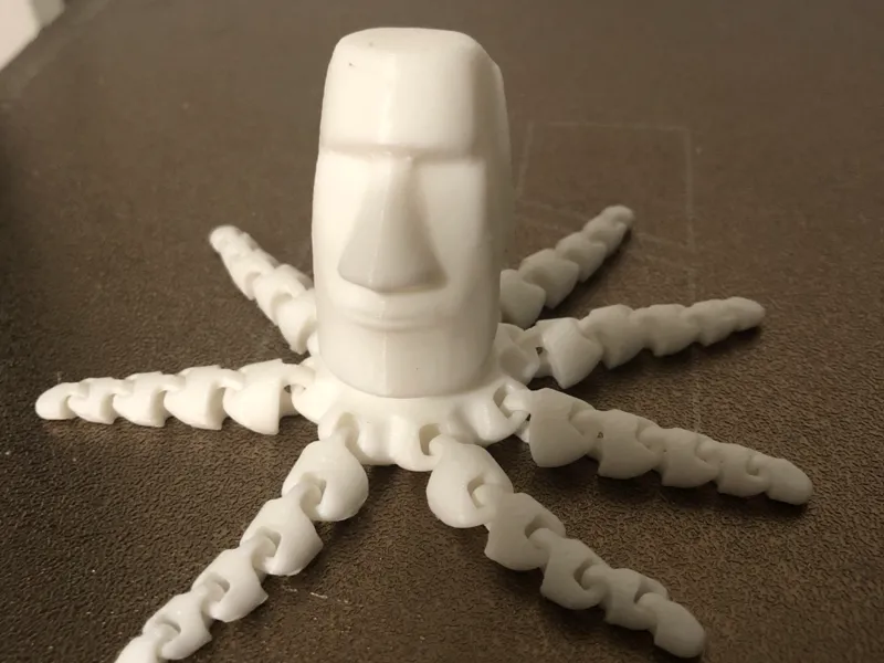 The Moaitupus (The Greatest articulated octopus)