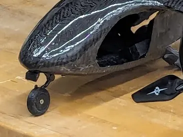 Front Landing Gear , Test plane retractable