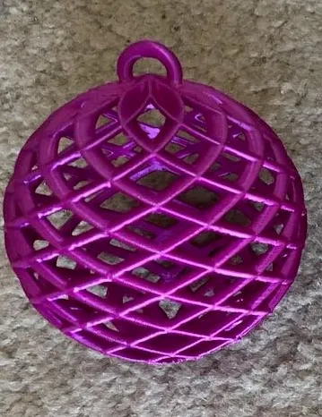spherical  lattice ornament