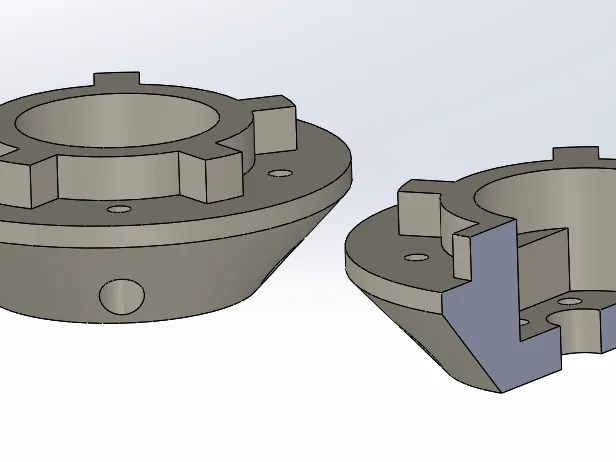 GoBilda Motor Mount Demo Piece
