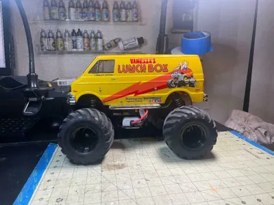 Tamiya Lunch Box 13mm wheel base extension