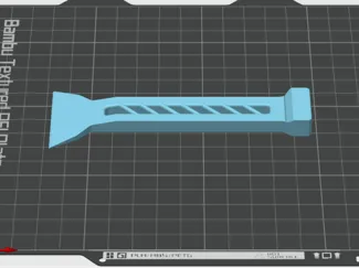try the new 2.0 bed scraper for any printer