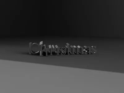 Christmas Tree / Christmas Text (Flip)