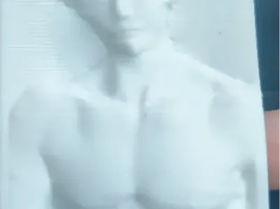 Qi Yu's abs
