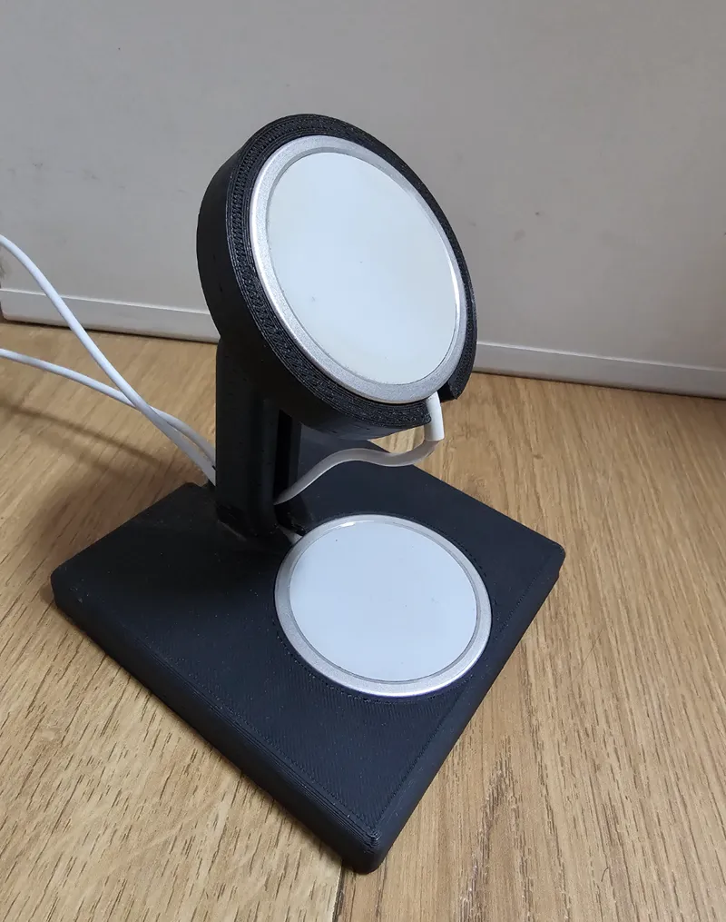 duble wireless charger with magsafe