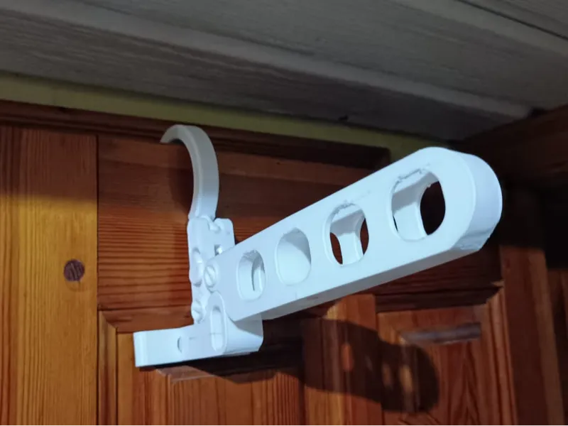 Hanging rack for hangers