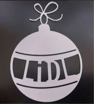 LIDL Christmas tree decoration for LIDL employees