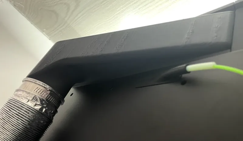 升级P1S 60mm增高架8风扇后部排风50mm接口