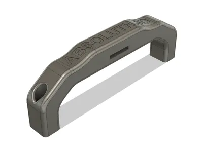 Top handle for resin printers