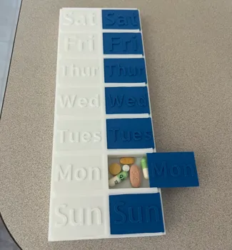 Pill Case, Morning/Night