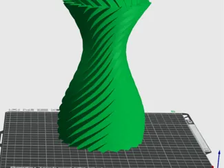 Wicked twist vase  