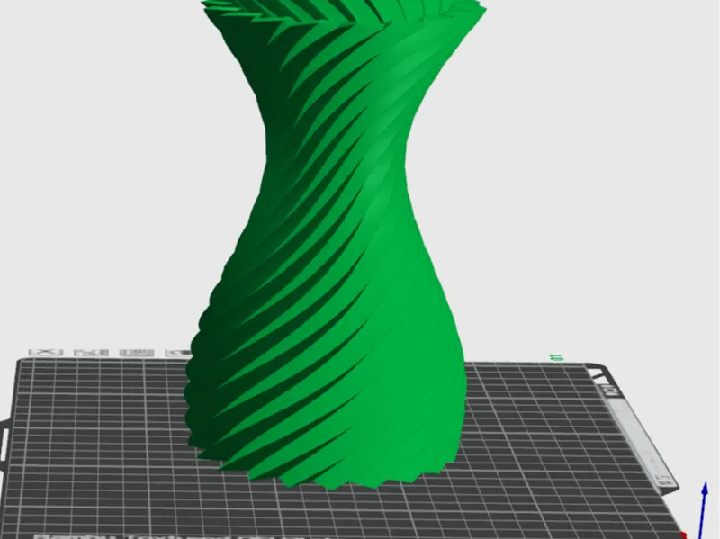 Wicked twist vase  