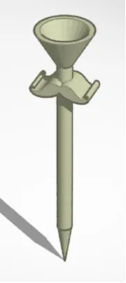 movember golf tee