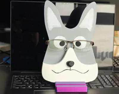 Dog Glasses & Phone Holder