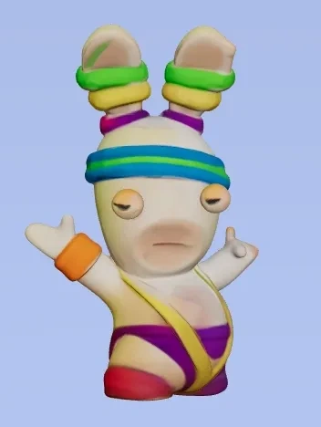 Crazy Rabbit (Proud) by user_1929416101 - MakerWorld