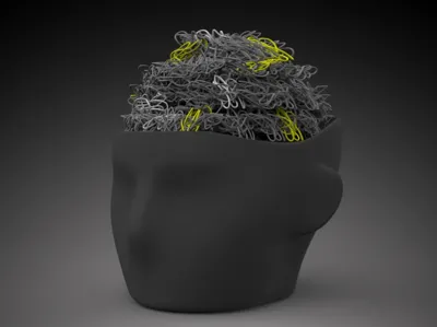 Waste Materials Storage Container -  A Touch of Brains!