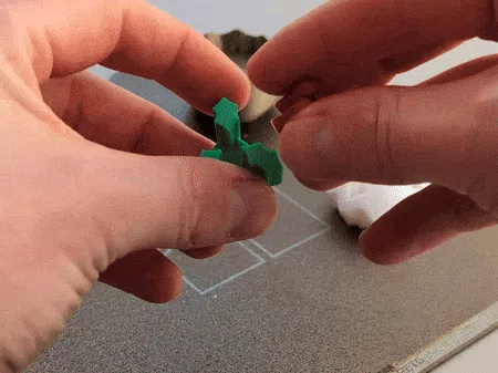 Assembles with a satisfying click and holds it all together!