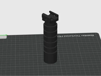 Vertical foregrip compatible with standard 20mm Picatinny rail