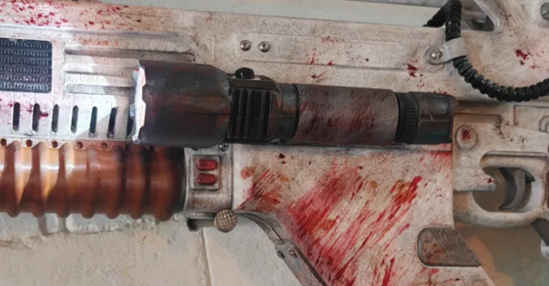 Pulse Rifle Alien Romulus Flashlight holder