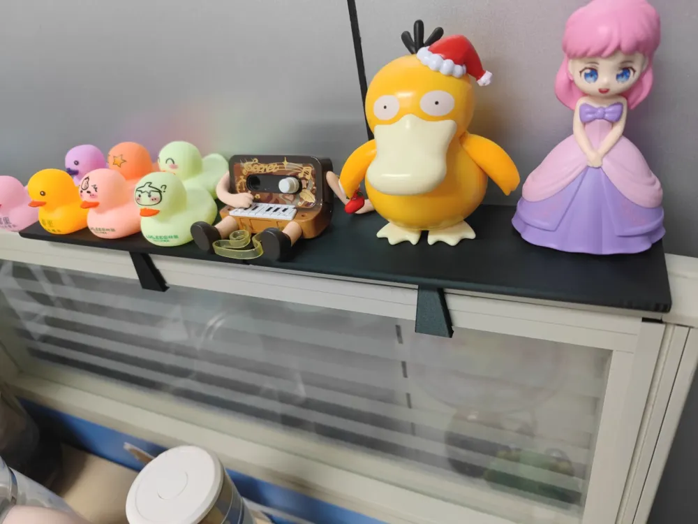 Office desk cubicle shelf object rack by Xiao3 - MakerWorld