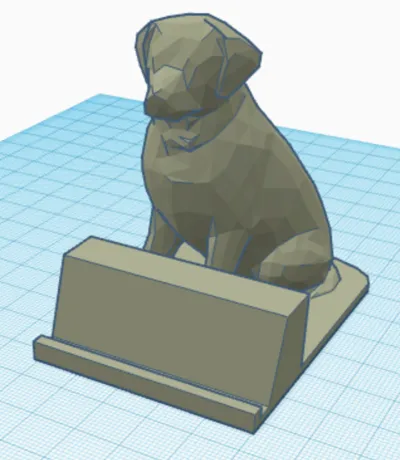 Dog Business Card Holder