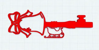 Llave Papa Noel
