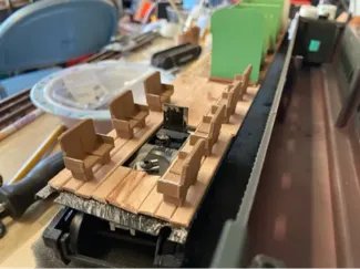 o scale train seats