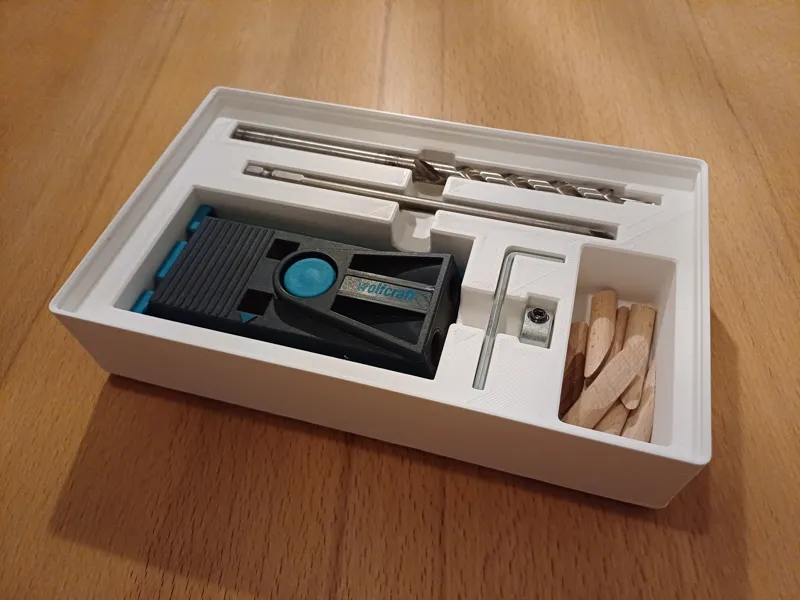 Gridfinity Storage for Wolfcraft Undercover Jig
