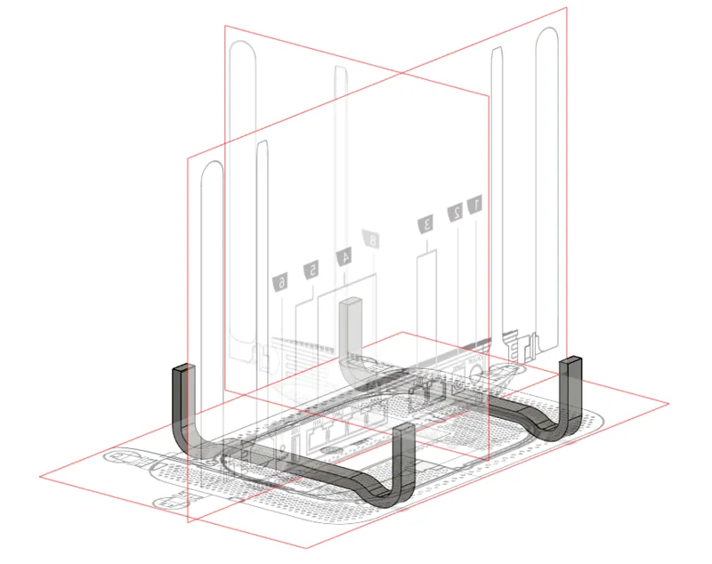 HG8245W5-6T Higher support for better ventilation