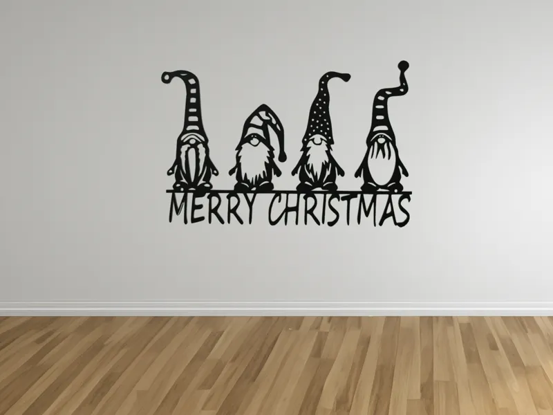 Merry Christmas Elf Wall decor