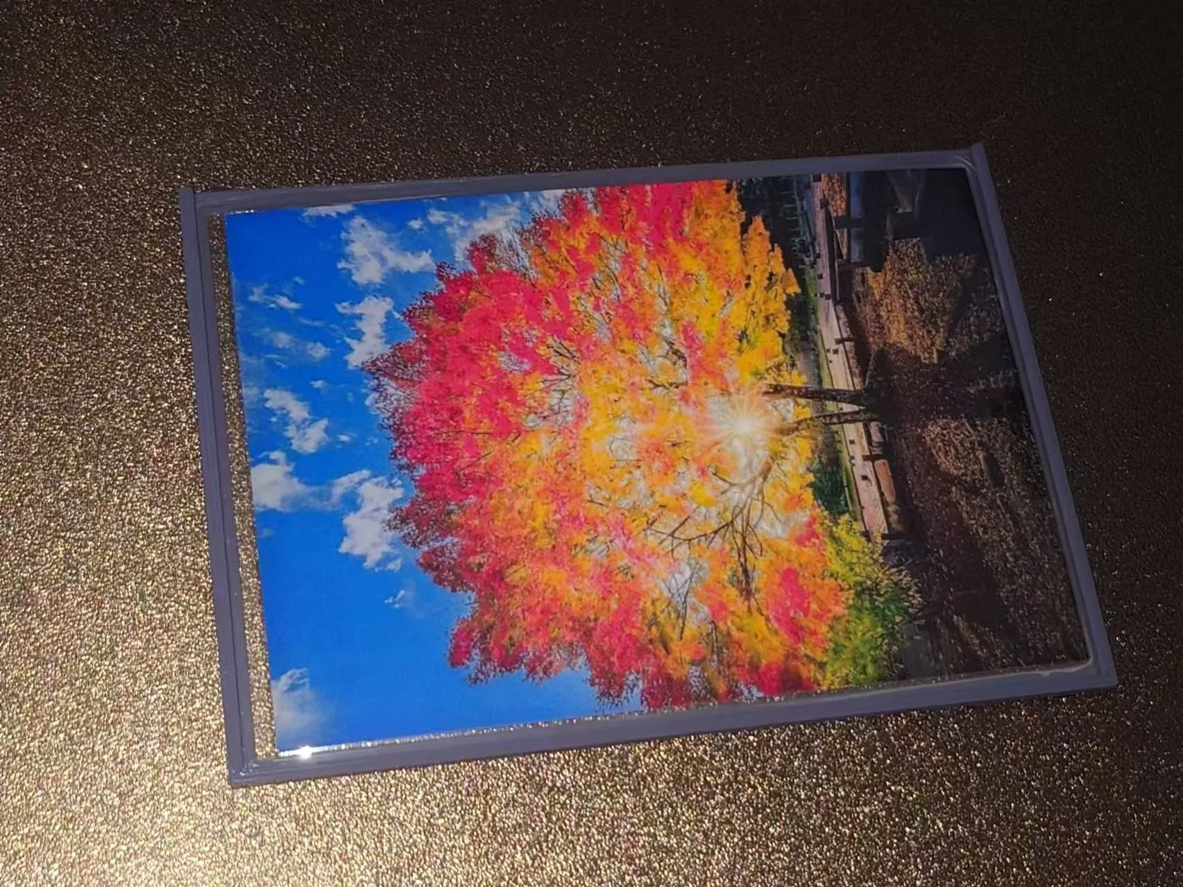 5寸塑封极简相框