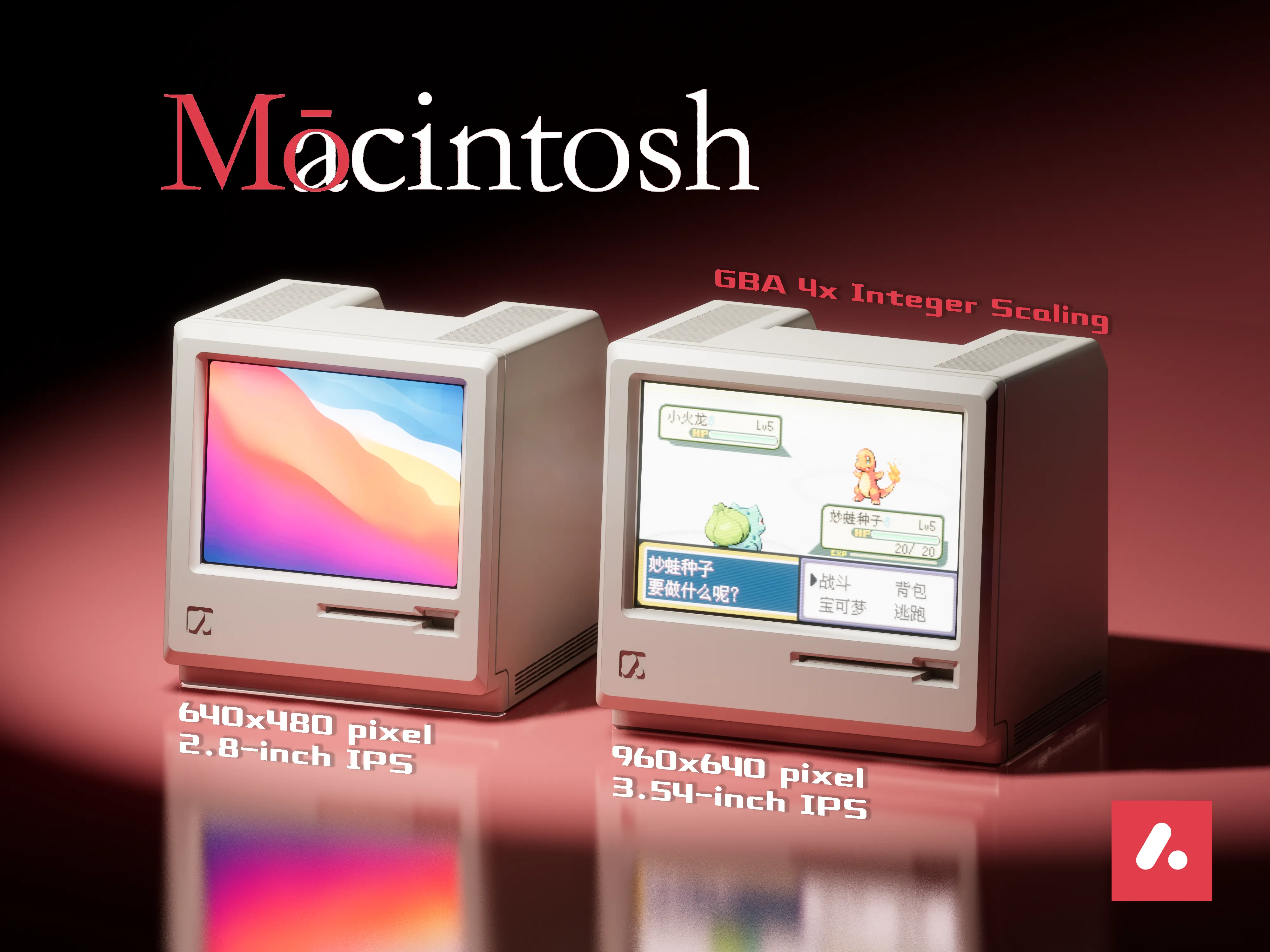 Mōcintosh Mini Secondary Screen - Free 3D Print Model - MakerWorld