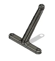 Serpent X20 Rear Body Stop H32mm