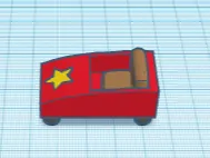 Mini car for gummy bear