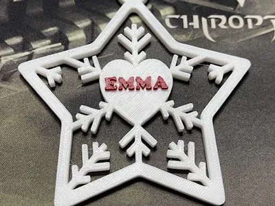 Christmas Emma star