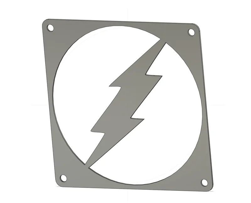 140mm fan grilll flash