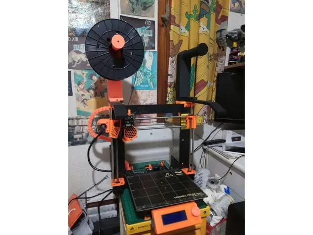 PrusaMK2-MK2S-MK2.5-MK2.5S Lights and spool holder