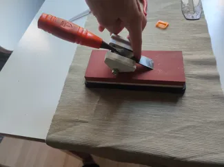Chisel/ handplane blade sharpening jig