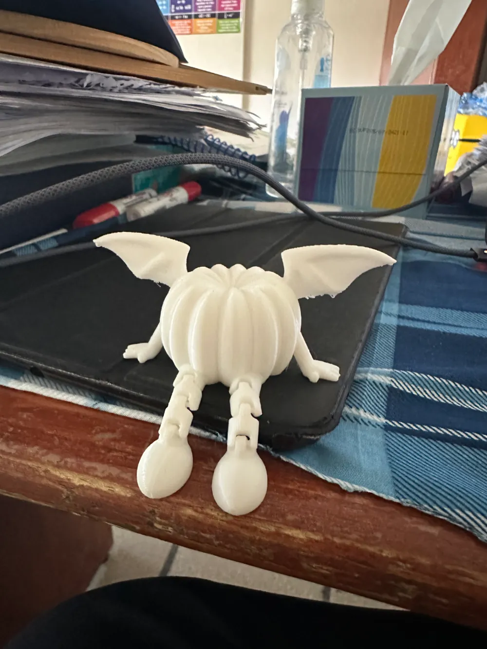 Articulated Pumpkin with Wings - Free 3D Print Model - MakerWorld