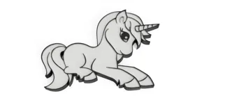 Unicorn magnetic button - customizeable