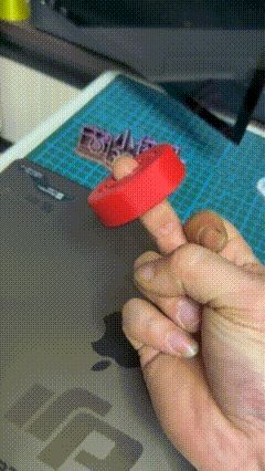 Fingertip Spin Stress Relief Bearing