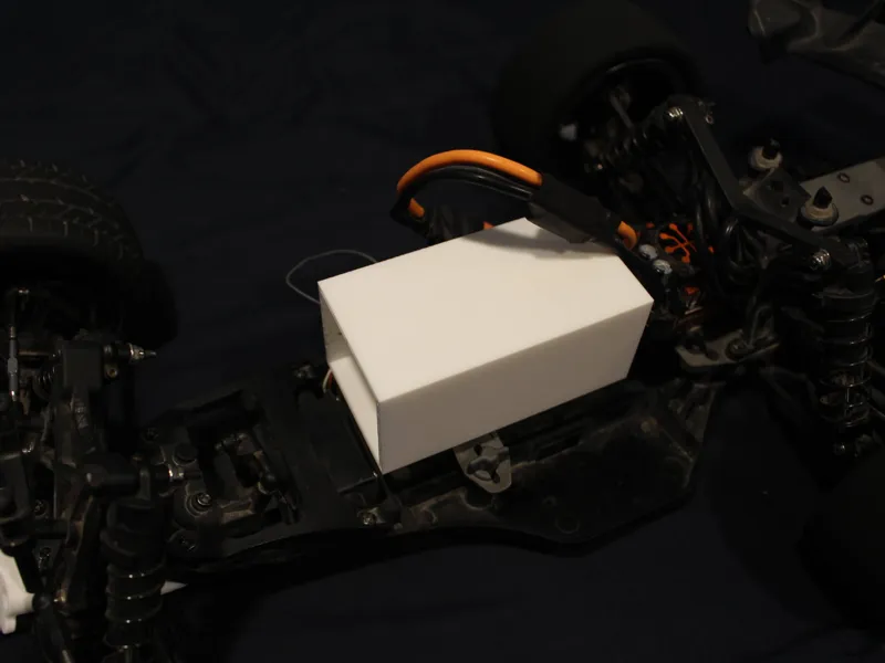 Spectrum 3s lipo battery holder for ECX amp mt
