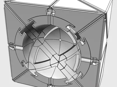 first 3d printable helicopter skewb