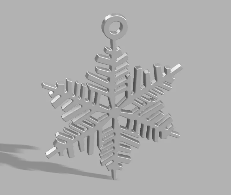 Christmas Tree Accessories, Ornaments, SnowFlake