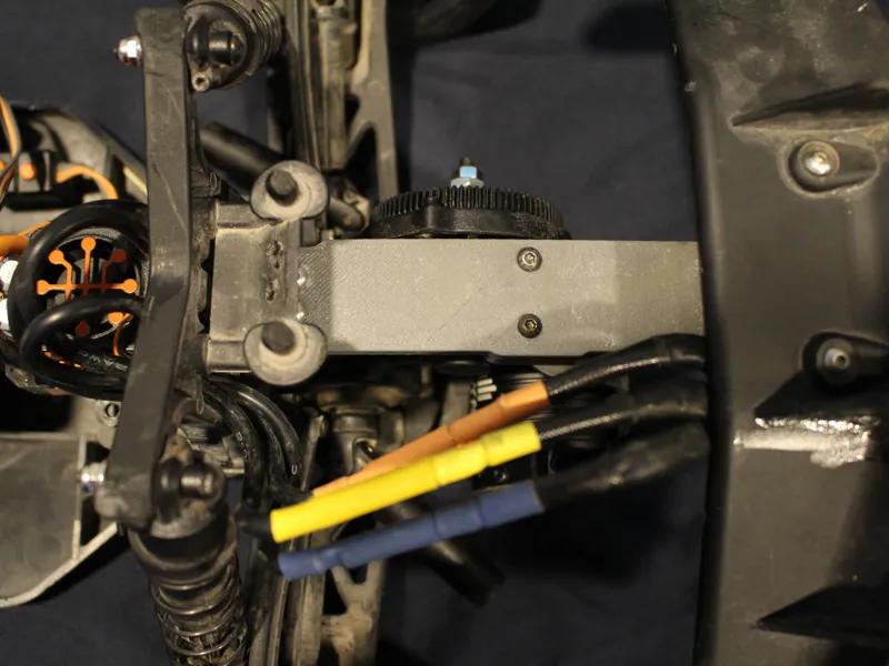 Rear wing mount made for an ECX amp mt