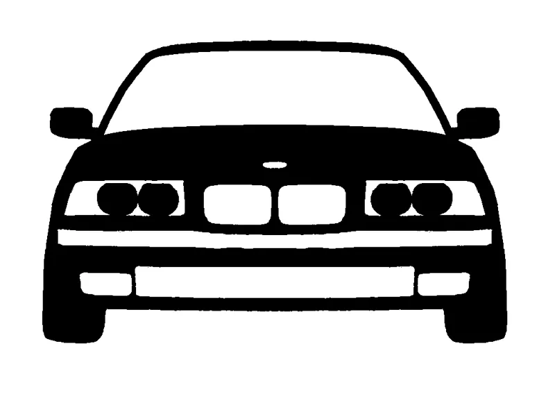 BMW E36 hang keychain base